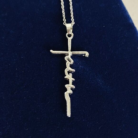 Faith Cross Necklace  - Picture 2 of 5